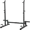 HOMCOM Gravity Squat Rack - Support Pour Haltères Longs - Hauteur Et Longueur Réglable - Charge Max. 150 Kg - Acier Renforcé Noir 1 HOMCOM Gravity Squat Rack - Support Pour Haltères Longs - Hauteur Et Longueur Réglable - Charge Max. 150 Kg - Acier Renforcé Noir -France HOMCOM Soldes 2022 47140902 1
