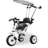 HOMCOM Tricycle Enfants Pare-soleil Pliable Canne Amovible Benne Rangement 103 X 47 X 101 Cm Acier Blanc Et Noir - Blanc