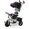HOMCOM Tricycle Enfant évolutif Pare-soleil Pliable Canne Télescopique Amovible 92 X 51 X 110 Cm Acier Violet Blanc 2 HOMCOM Tricycle Enfant évolutif Pare-soleil Pliable Canne Télescopique Amovible 92 X 51 X 110 Cm Acier Violet Blanc -France HOMCOM Soldes 2022 4904940 1