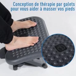 HOMCOM Repose-pieds Ergonomique De Bureau Hauteur Et Inclinaison Réglables 46L X 35l Cm Gris Noir - Gris 11 HOMCOM Repose-pieds Ergonomique De Bureau Hauteur Et Inclinaison Réglables 46L X 35l Cm Gris Noir - Gris -France HOMCOM Soldes 2022 4985262 5