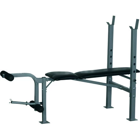 HOMCOM Banc De Musculation Fitness Entrainement Complet Dossier Réglable Curler 6 HOMCOM Banc De Musculation Fitness Entrainement Complet Dossier Réglable Curler – Image 4