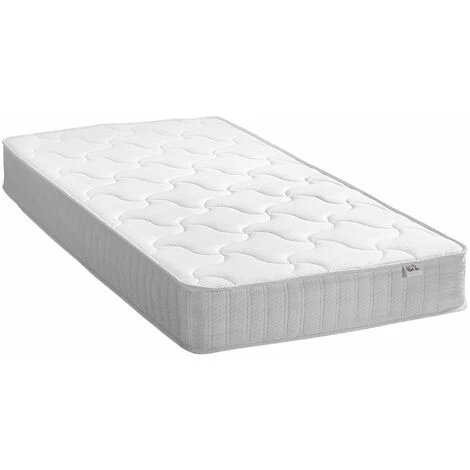 HOMCOM Matelas De Lit Simple Adulte Dim. 190L X 90l Cm - Matelas Ferme Mousse à Mémoire De Forme ép. 20 Cm - Ressorts Ensachés Coutil Stretch - Noyau Grand Confort Polyester Blanc 3 HOMCOM Matelas De Lit Simple Adulte Dim. 190L X 90l Cm - Matelas Ferme Mousse à Mémoire De Forme ép. 20 Cm - Ressorts Ensachés Coutil Stretch - Noyau Grand Confort Polyester Blanc