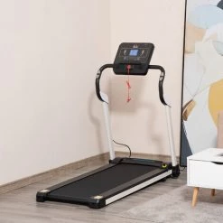 HOMCOM Tapis De Course électrique Pliable 1-12Km/h 400W Grand écran LED Multifonction 12 Programmes Clé Sécurité Acier ABS Noir Blanc 8 HOMCOM Tapis De Course électrique Pliable 1-12Km/h 400W Grand écran LED Multifonction 12 Programmes Clé Sécurité Acier ABS Noir Blanc -France HOMCOM Soldes 2022 52476686 2