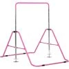 HOMCOM Barre Fixe De Gymnastique Enfant - Barre De Gymnastique Pliable Hauteur Réglable 4 Niv. 88 à 128 Cm - Acier Rose - Rose 2 HOMCOM Barre Fixe De Gymnastique Enfant - Barre De Gymnastique Pliable Hauteur Réglable 4 Niv. 88 à 128 Cm - Acier Rose - Rose -France HOMCOM Soldes 2022 53591942 1