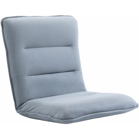 HOMCOM Fauteuil Convertible Fauteuil Paresseux Grand Confort Inclinaison Dossier Multipositions 90°-180° Métal Lin Gris Clair - Gris 3 HOMCOM Fauteuil Convertible Fauteuil Paresseux Grand Confort Inclinaison Dossier Multipositions 90°-180° Métal Lin Gris Clair - Gris