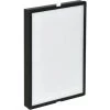 HOMCOM Filtre Pour Purificateur D'air Réf. 823-019 - Filtre 3 En 1 Avec Filtre à Charbon Actif, Filtre HEPA - Blanc Noir - Noir