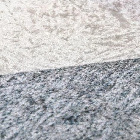 HOMCOM Tapis Effet Tie And Dye Style Graphique Aspect Cachemire - Dim. 2,3L X 1,6l M - 100% Polyester - Gris Noir Blanc - Gris 6 HOMCOM Tapis Effet Tie And Dye Style Graphique Aspect Cachemire - Dim. 2,3L X 1,6l M - 100% Polyester - Gris Noir Blanc - Gris – Image 4