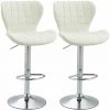 HOMCOM Lot De 2 Tabouret De Bar Design Contemporain Hauteur D'assise Réglable 59-81 Cm Pivotant 360° Lin Crème - Crème 2 HOMCOM Lot De 2 Tabouret De Bar Design Contemporain Hauteur D'assise Réglable 59-81 Cm Pivotant 360° Lin Crème - Crème -France HOMCOM Soldes 2022 60940572 1