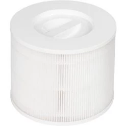 Filtre Pour Purificateurs D'air HOMCOM - Filtre 3 En 1 Avec Filtre à Charbon Actif, Filtre HEPA - Blanc - Blanc