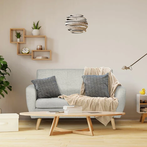 HOMCOM Canapé 2 Places Banquette Design Scandinave Dossier Capitonné Dim. 149L X 76,5l X 86H Cm Gris - Gris 6 HOMCOM Canapé 2 Places Banquette Design Scandinave Dossier Capitonné Dim. 149L X 76,5l X 86H Cm Gris - Gris – Image 4