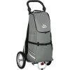 HOMCOM Chariot De Courses Pour Vélo Remorque Pliable En Aluminium Avec Sac Amovible En Tissu - Gris -France HOMCOM Soldes 2022 67371487 1