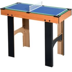 HOMCOM Table Multi Jeux 4 En 1 Babyfoot Billard Air Hockey Ping-pong Avec Accessoires MDF Bois 87 X 43 X 73 Cm - Marron 10 HOMCOM Table Multi Jeux 4 En 1 Babyfoot Billard Air Hockey Ping-pong Avec Accessoires MDF Bois 87 X 43 X 73 Cm - Marron -France HOMCOM Soldes 2022 6812246 4