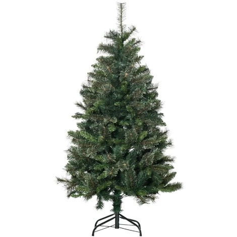 HOMCOM Sapin De Noël Artificiel Ø 84 X 150H Cm 665 Branches épines Imitation Nordmann Grand Réalisme Vert - Vert 3 HOMCOM Sapin De Noël Artificiel Ø 84 X 150H Cm 665 Branches épines Imitation Nordmann Grand Réalisme Vert - Vert