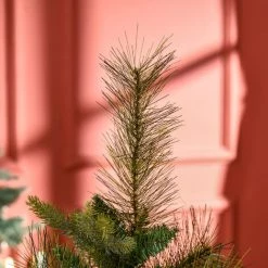 HOMCOM Sapin De Noël Artificiel Ø 61 X 120H Cm Pied Support Inclus 260 Branches épines Grand Réalisme Vert - Vert -France HOMCOM Soldes 2022 68595397 5