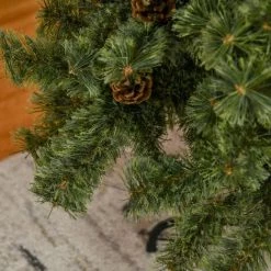 HOMCOM Sapin De Noël Artificiel Ø 87 X 180H Cm - 450 Branches épines Imitation Nordmann Grand Réalisme - 28 Pommes De Pin - Métal PVC Vert - Vert 10 HOMCOM Sapin De Noël Artificiel Ø 87 X 180H Cm - 450 Branches épines Imitation Nordmann Grand Réalisme - 28 Pommes De Pin - Métal PVC Vert - Vert -France HOMCOM Soldes 2022 68595412 4