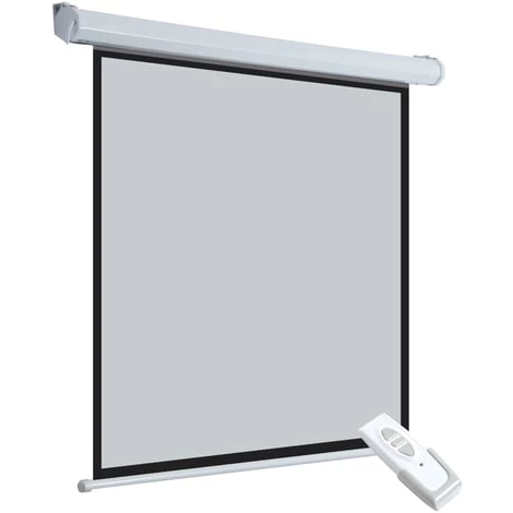 HOMCOM Ecran De Projection Motorisé Home-cinéma Format 4:3 84 Pouces 171L X 128H Cm Blanc - Blanc 3 HOMCOM Ecran De Projection Motorisé Home-cinéma Format 4:3 84 Pouces 171L X 128H Cm Blanc - Blanc