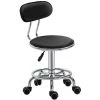 HOMCOM Tabouret De Massage Vintage - Tabouret De Travail Pivotant 360° - Hauteur Assise Réglable 43-59 Cm - Revêtement Synthétique Noir Métal Chromé - Noir 1 HOMCOM Tabouret De Massage Vintage - Tabouret De Travail Pivotant 360° - Hauteur Assise Réglable 43-59 Cm - Revêtement Synthétique Noir Métal Chromé - Noir -France HOMCOM Soldes 2022 69767315 1