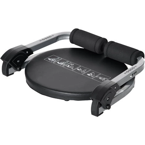 HOMCOM Appareil à Abdominaux Crunch Musculation Compact Et Pliable 3 Niveaux De Résistance Acier PU Noir - Noir 6 HOMCOM Appareil à Abdominaux Crunch Musculation Compact Et Pliable 3 Niveaux De Résistance Acier PU Noir - Noir – Image 4