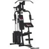 HOMCOM Station De Musculation - Entrainement Complet - Développé Couché, Butterfly, Barre Latissimus, Curler, Bande Résistance - 11 Contrepoids - Acier Noir - Noir 1 HOMCOM Station De Musculation - Entrainement Complet - Développé Couché, Butterfly, Barre Latissimus, Curler, Bande Résistance - 11 Contrepoids - Acier Noir - Noir -France HOMCOM Soldes 2022 70300253 1