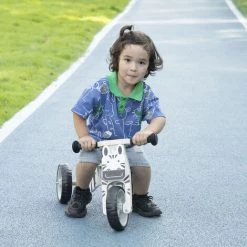 HOMCOM Tricycle Draisienne Enfant 2 En 1 - Selle Réglable - Roues EVA Texturées, Guidon Ergonomique, Poignée Transport - Panneaux Bois Motif Zèbre - Blanc 10 HOMCOM Tricycle Draisienne Enfant 2 En 1 - Selle Réglable - Roues EVA Texturées, Guidon Ergonomique, Poignée Transport - Panneaux Bois Motif Zèbre - Blanc -France HOMCOM Soldes 2022 70413007 4