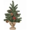 HOMCOM Sapin De Noël Artificiel De Table Bureau Ø 28 X 50H Cm - 55 Branches épines Aspect Nordmann - 4 Pommes De Pin, 4 Baies Rouges - Piètement Toile De Jute - Vert 2 HOMCOM Sapin De Noël Artificiel De Table Bureau Ø 28 X 50H Cm - 55 Branches épines Aspect Nordmann - 4 Pommes De Pin, 4 Baies Rouges - Piètement Toile De Jute - Vert -France HOMCOM Soldes 2022 70569070 1