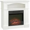 HOMCOM Cheminée électrique XL Style Classique Chic 1800 W Effet Flammes LED Minuterie Température Luminosité Réglables Télécommande Fournie Blanc - Blanc -France HOMCOM Soldes 2022 72276188 1