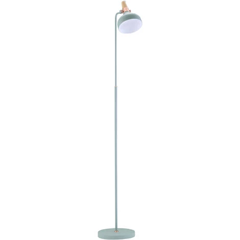 HOMCOM Lampadaire Design Néo-rétro Max. 40 W 160H Cm Tête Inclinable Réglable Interrupteur Pied Piètement Structure Acier Bleu - Bleu 3 HOMCOM Lampadaire Design Néo-rétro Max. 40 W 160H Cm Tête Inclinable Réglable Interrupteur Pied Piètement Structure Acier Bleu - Bleu