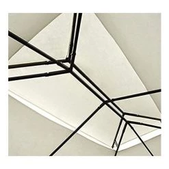 HOMCOM Toile De Toit De Rechange Pour Pavillon Tonnelle Tente 3x3m Crème - Beige 10 HOMCOM Toile De Toit De Rechange Pour Pavillon Tonnelle Tente 3x3m Crème - Beige -France HOMCOM Soldes 2022 723776 5