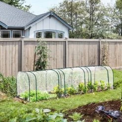 HOMCOM Serre De Jardin Tunnel Tente Bâche 3L X 1l X 0,8H M Tube En Acier Transparent 9 HOMCOM Serre De Jardin Tunnel Tente Bâche 3L X 1l X 0,8H M Tube En Acier Transparent -France HOMCOM Soldes 2022 747962 3