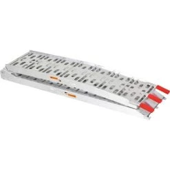 HOMCOM Rampe De Chargement Pliable Pour Tous Les Motos, Quad Aluminium Argent - Argent 10 HOMCOM Rampe De Chargement Pliable Pour Tous Les Motos, Quad Aluminium Argent - Argent -France HOMCOM Soldes 2022 986521 4